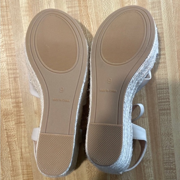 ZodyBoer Womens High Heel Espadrille Platform Wedges Sandals with Bow Tie NWOT 9 - Picture 9 of 10